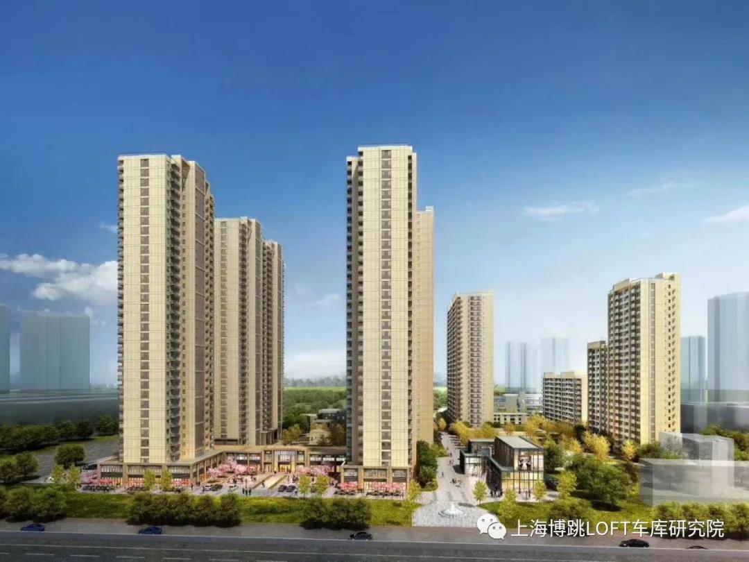 鄂尔多斯采用了LOFT车库武汉当代集团春风十里项目现已结构封顶！